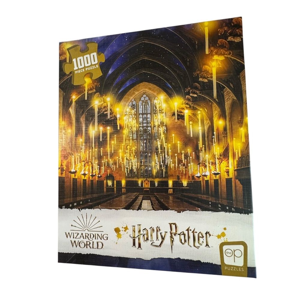 The Wizarding World Of Harry Potter 1000 Piece Jigsaw Puzzle The Great Hall